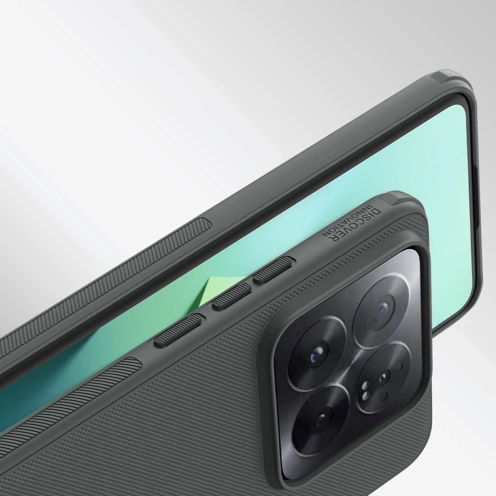 Mbështjellës Nillkin Super Frosted Shield Pro për Xiaomi 14 Pro, i zi