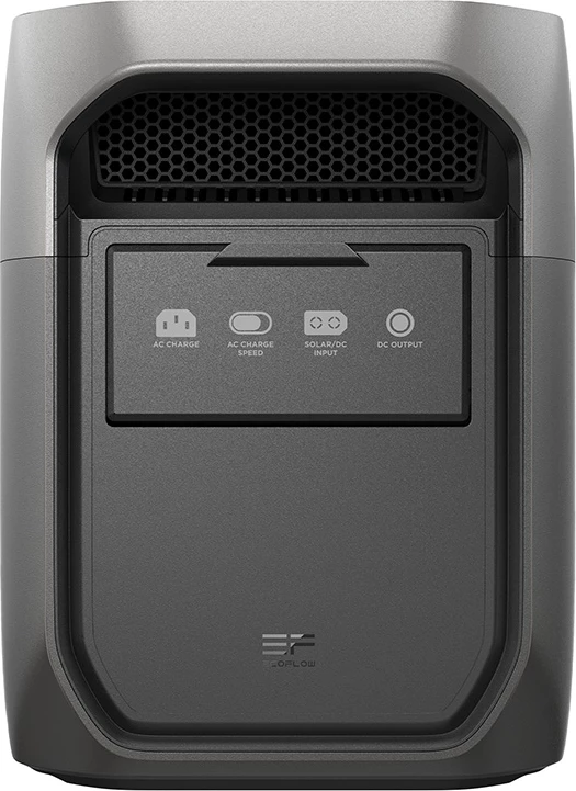 Stacion energjie portativ, EcoFlow DELTA 3 Max 2048 Wh 2400 W 4x AC UPS Wi‑Fi Bluetooth, e zezë/gri