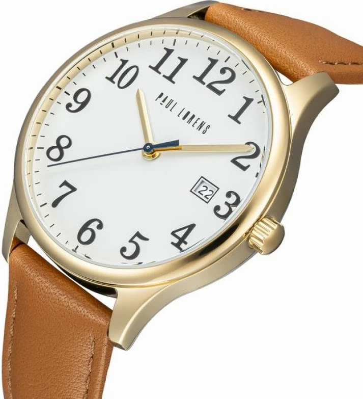 Orë dore për meshkuj Paul Lorens, kafe e çelët