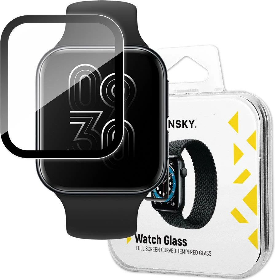 Xham mbrojtës hibrid për smartwatch Wozinsky, për Oppo Watch 46 mm, i zi