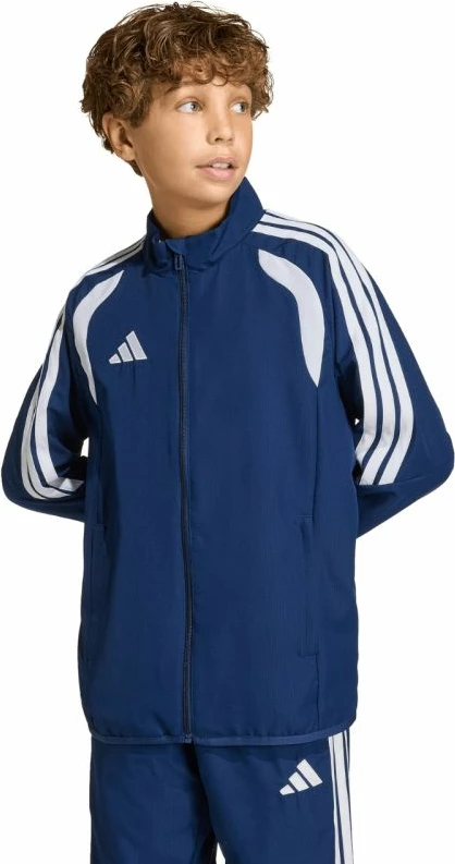Duks për fëmijë adidas, navy blue [Madhësia: 152 cm]