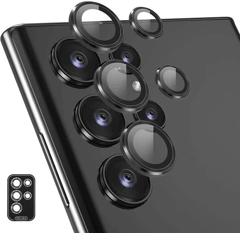 Xham mbrojtës lente kamere 3MK Lens Pro MPN 18741 për Samsung Galaxy S24 Ultra 5G, 9H, paketë 1 copë