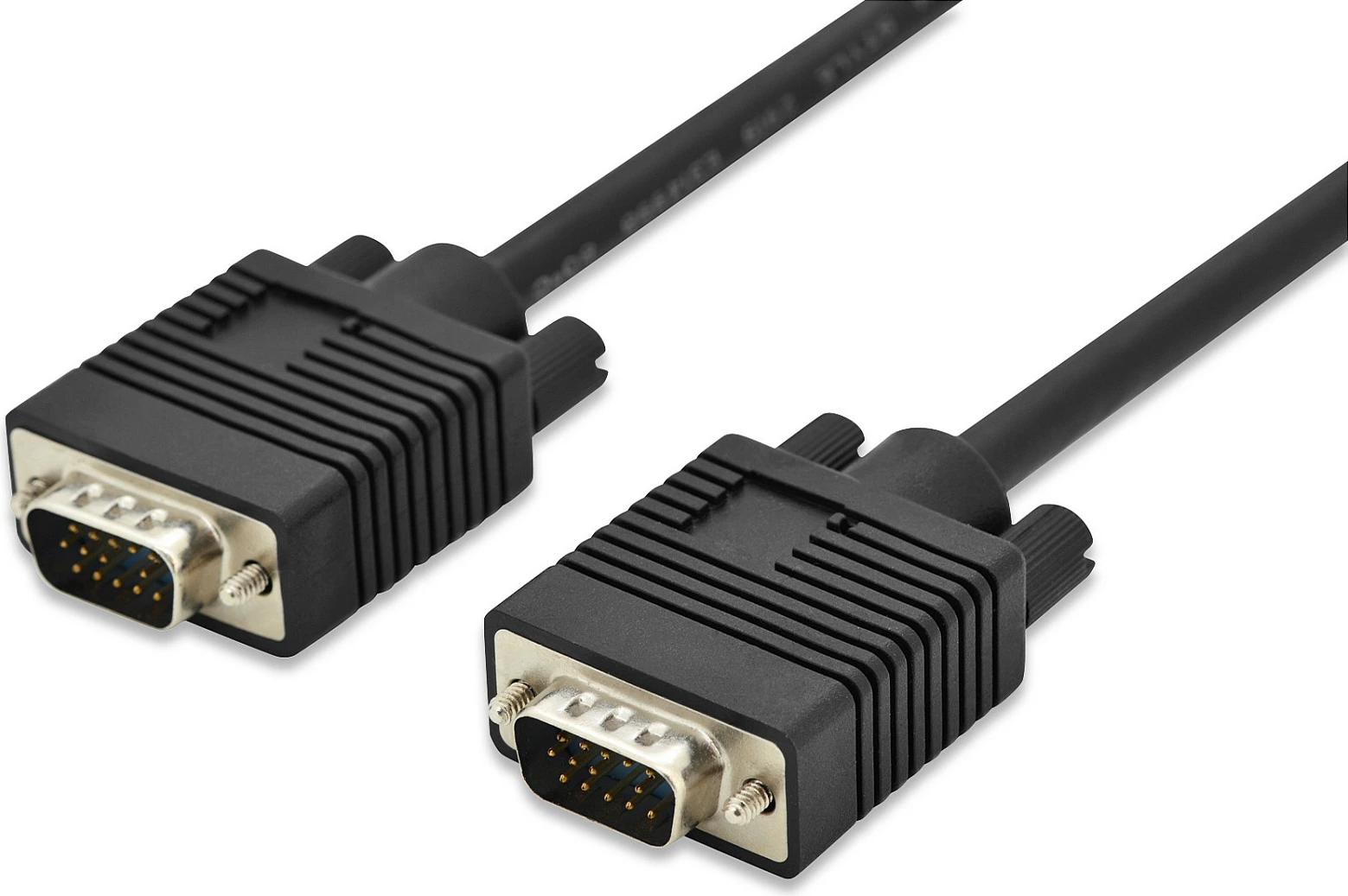 Kabllo VGA Digitus 3m, mashkull-mashkull, e zezë