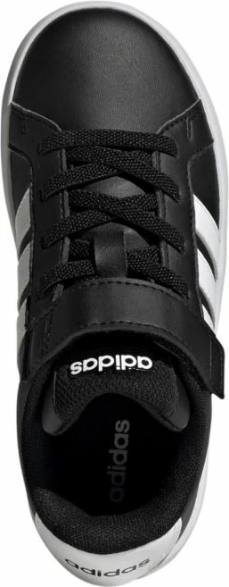 Atlete fëmijësh adidas Grand Court 3.0 HP3533, të zeza