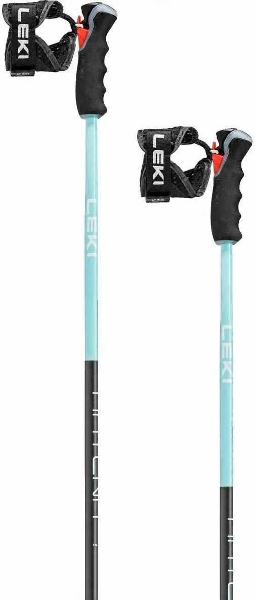 Shkopinj skijimi Leki Artena Airfoil 3D 125 cm alumin HTS 6.0 Ø14 mm blu