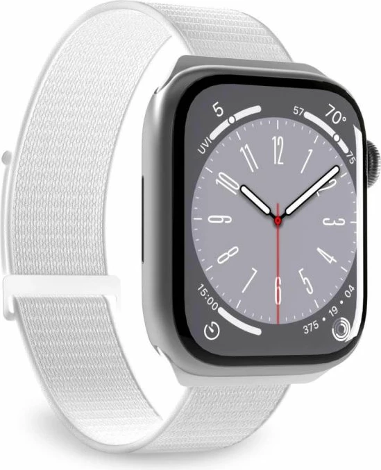 Rrip sportiv najloni për Apple Watch Puro, i bardhë
