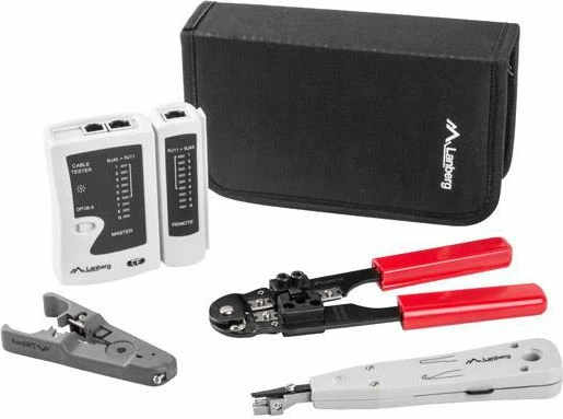 Set veglash për rrjet LAN Lanberg NT-0301, set 5 copë