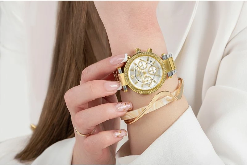 Orë dore femrash Giewont GW3380-B4, gold silver