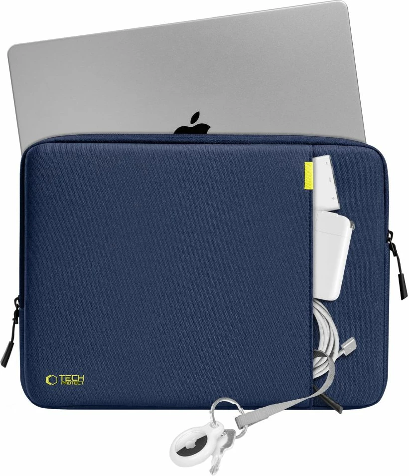 Çantë për laptop Tech-Protect Defender 15-16", blu e errët (Navy Blue), 1 copë