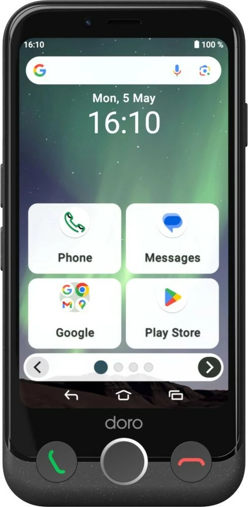 Celular Doro Aurora A10, stacion karikimi wireless, grafit