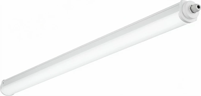Ndriçues LED linear Trilux 2315 G4 1500mm, për ambiente me lagështi, i bardhë