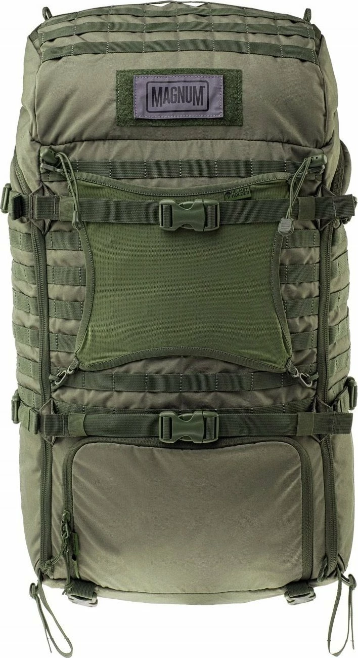 Çantë shpine hiking Magnum Multitask 70L, gjelbër