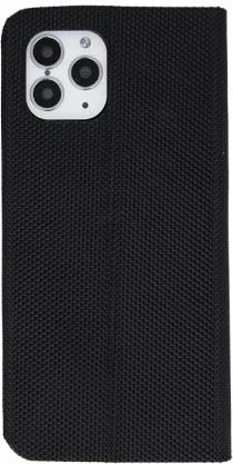 Mbështjellës ONASI Moon Flip Cover për Xiaomi Mi 10T Lite, mbyllje me magnet, xhep për kartelë, i zi