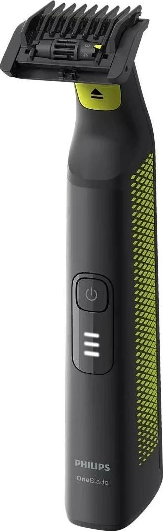 Makinë rroje Philips OneBlade Pro QP6506/15, trimer për mjekër, 5 nivele, wet/dry, IPX7, e zezë