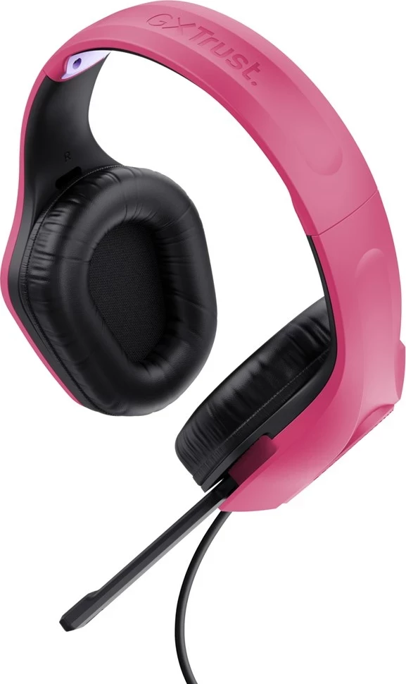 Kufje Trust GXT 415P Zirox, Gaming, Rozë