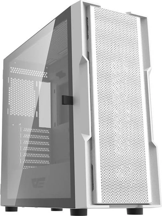 Kasë Darkflash DK431, Middle Tower, 4 ventilatorë ARGB, e bardhë