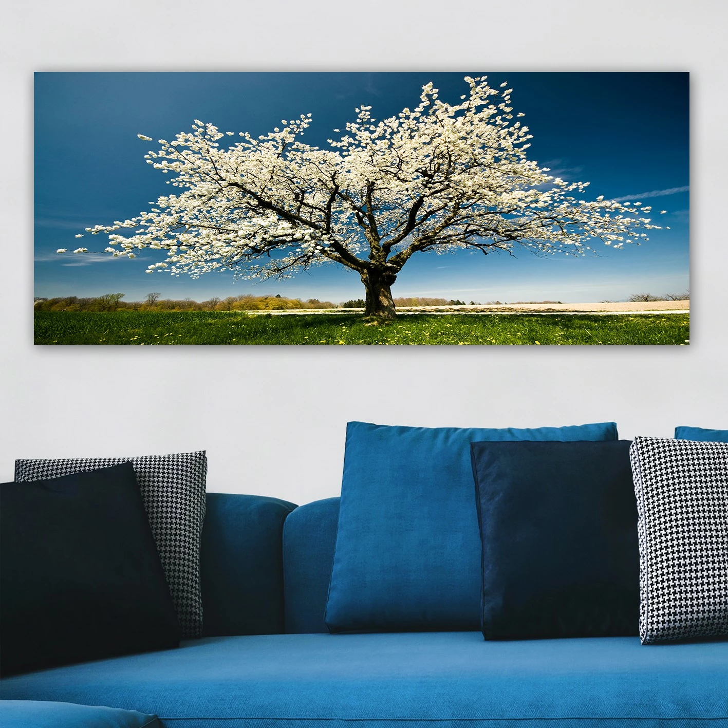 Pikturë dekorative në kanavacë, shumëngjyrëshe, Wallity YTY1233464_50120, 50x120cm