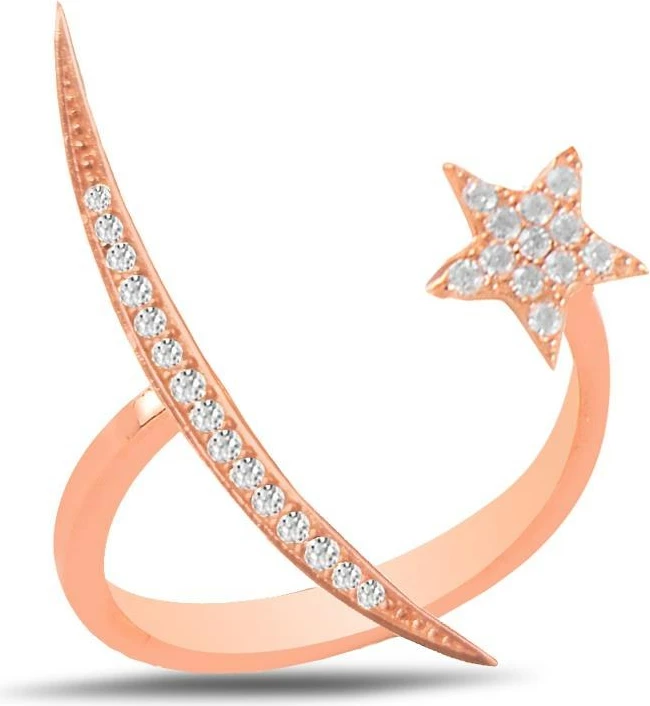 Unazë argjendi rozë gold Jumeon, SGTL11764BEYAZ