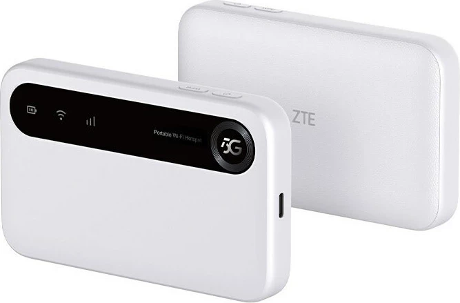 Router ZTE U50, Wi-Fi 6, 32 pajisje, NanoSIM, i bardhë