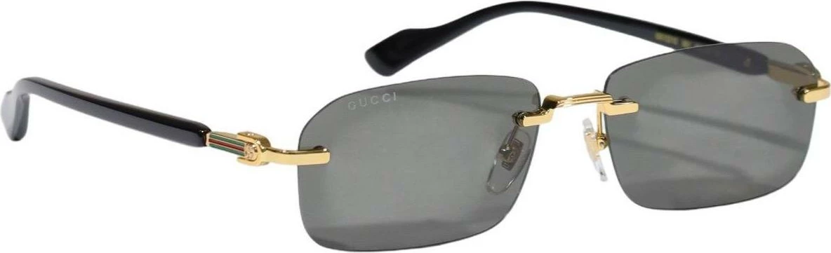 Syze dielli për meshkuj Gucci GG1221S 001, të arta [Madhësia: 56]