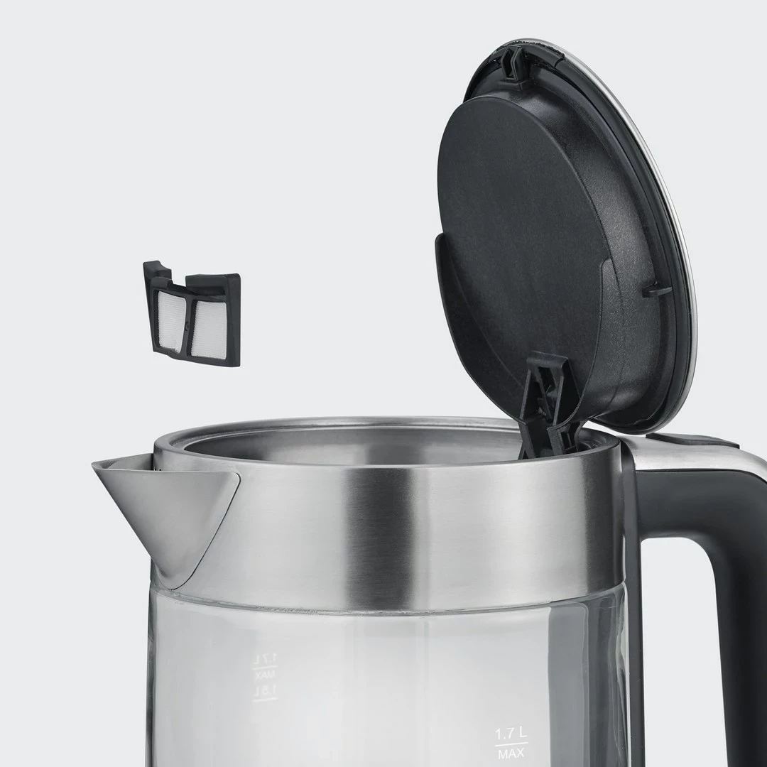 Ibrik elektrik Severin WK 3420, 1.7 L, 2200 W, Transparent
