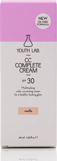 Krem Pudër Youth Lab CC, SPF30, Vanilla, 40 ml