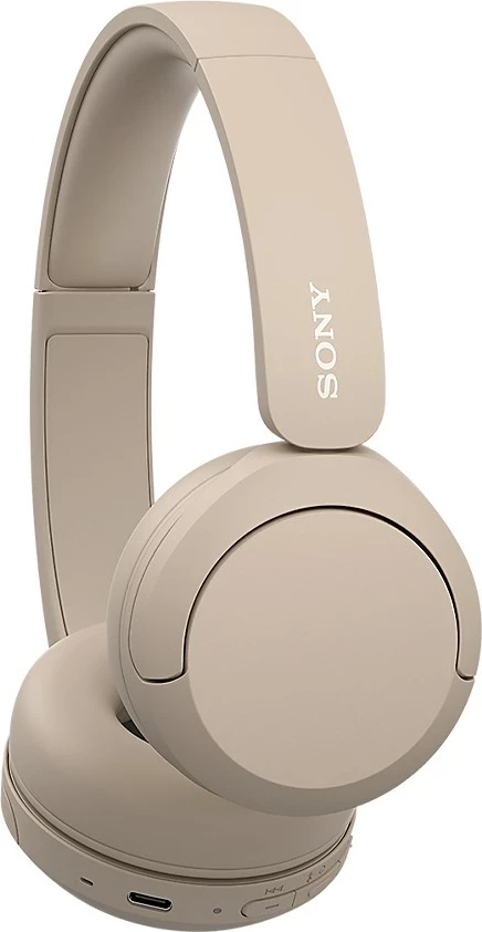 Kufje wireless Sony WH-CH520, head-band, Bluetooth, krem 4