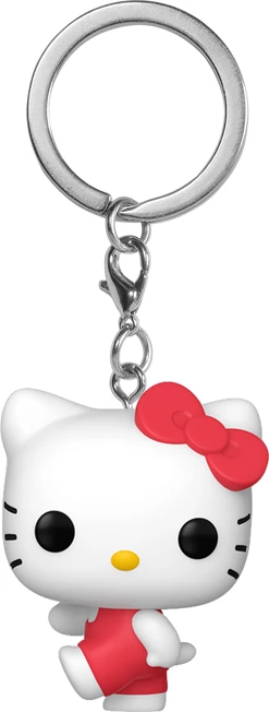 Varëse çelësash Funko POP Sanrio Hello Kitty, vinyl, e bardhë/kuqe