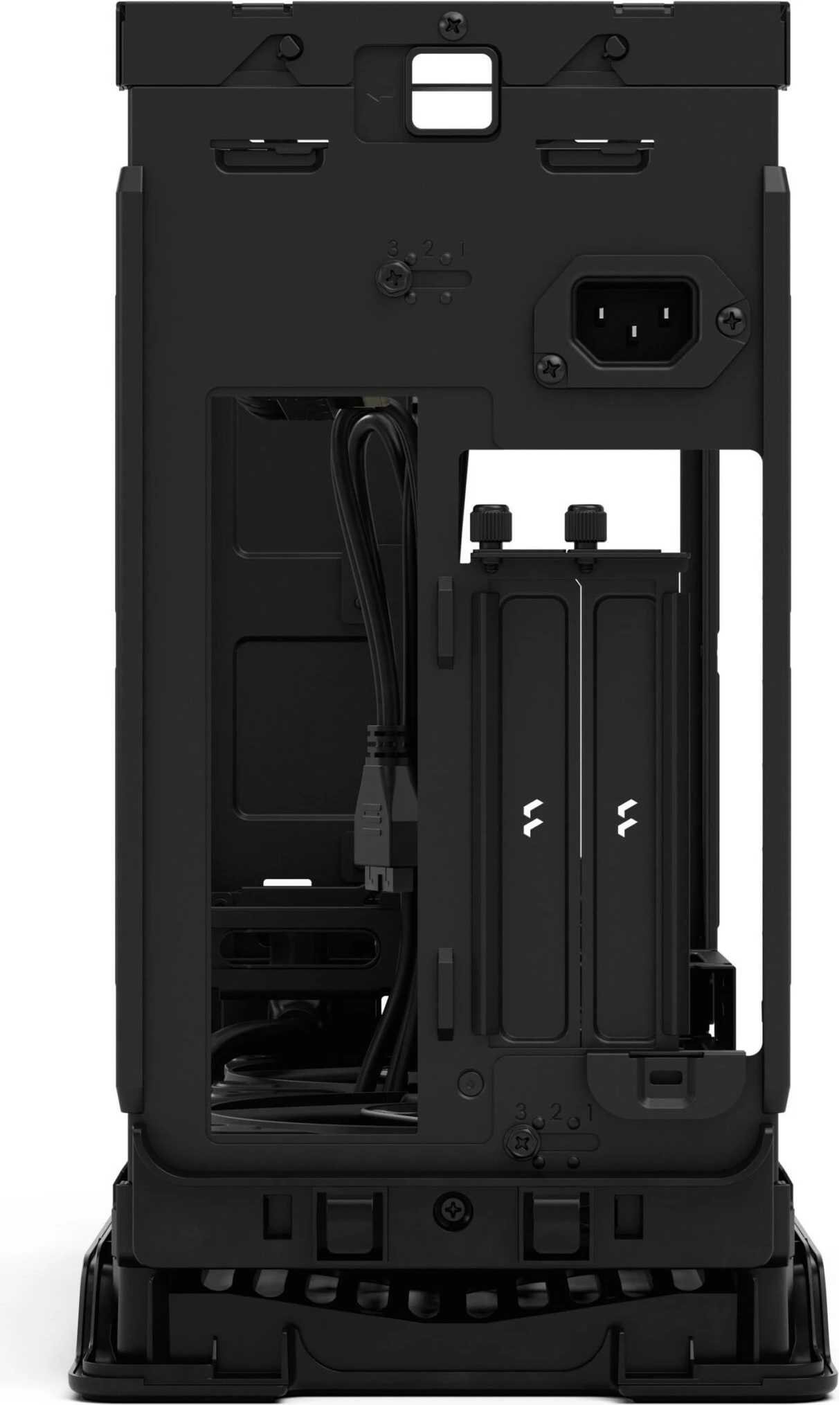 Kasë Fractal Design Era 2, Mini Tower, Silver