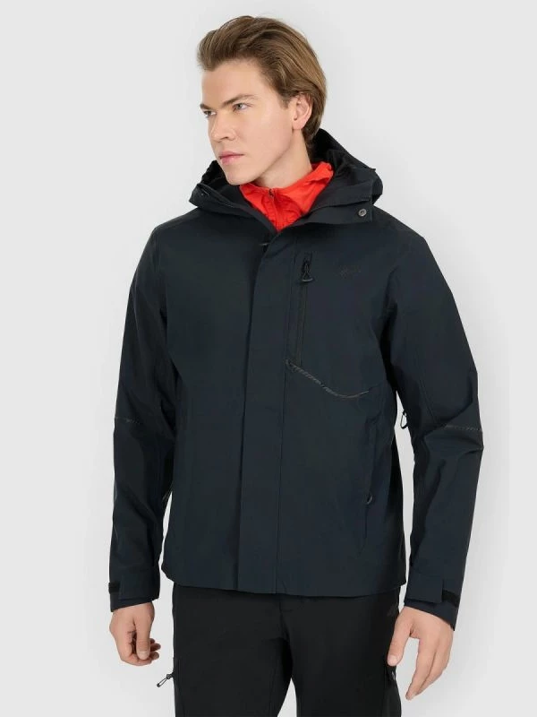 Jakne trekking për meshkuj 4F, e zezë