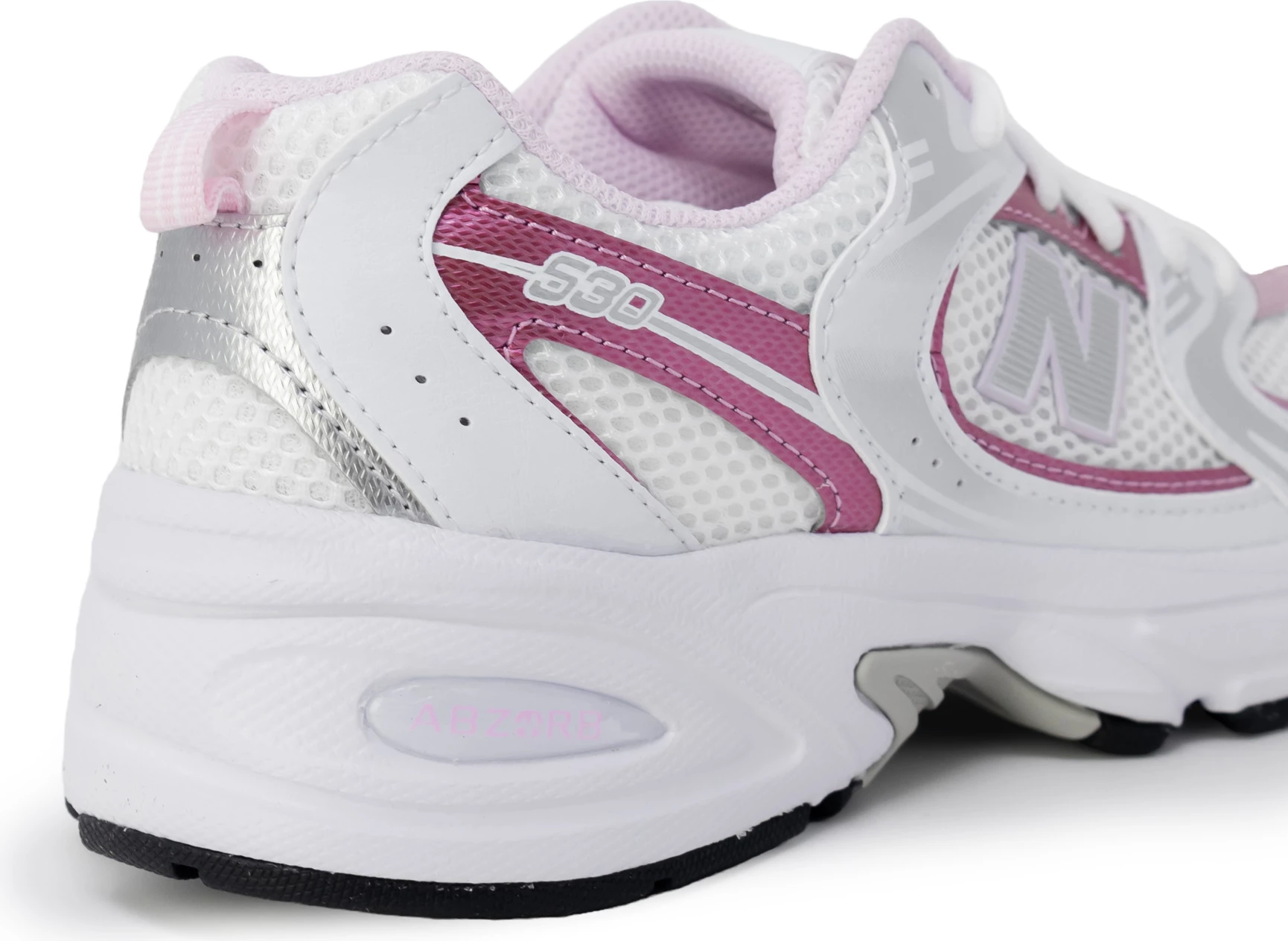 Atlete për femra New Balance 530 JR GR530, rozë-bardha [Madhësia: 39]