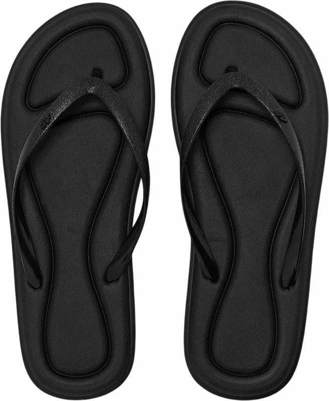 Flip-flop për femra 4F, të zeza [Madhësia: 38]