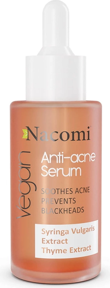 Serum për fytyrë për femra Nacomi Anti-Acne Vegan, 40ml