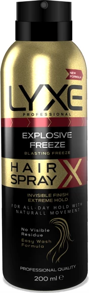 Sprej flokësh LYXE Explosive Freeze, 200ml
