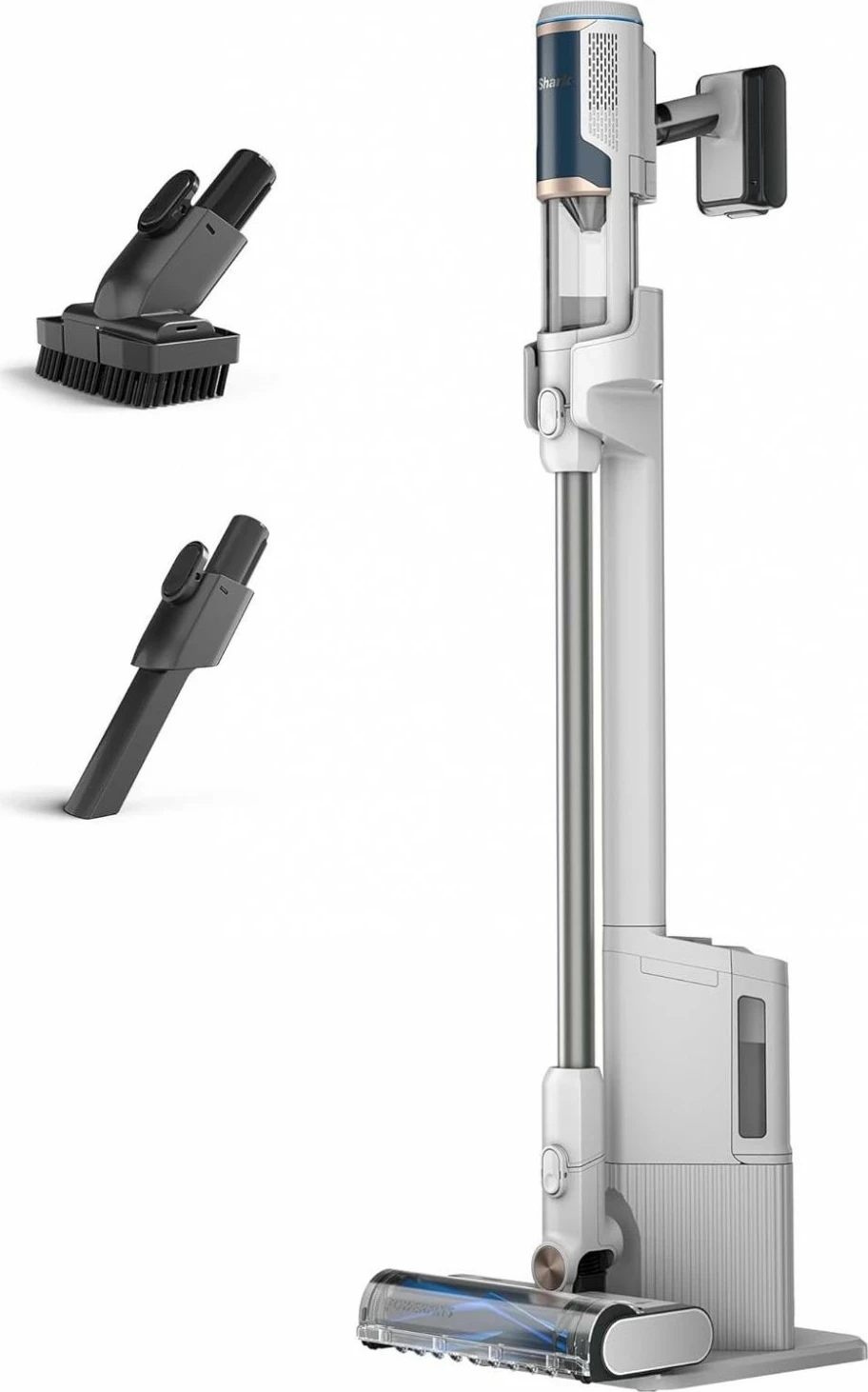 Fshesë pa kabllo Shark BU3521EU, 3 shpejtësi, kapacitet 0.42L, e bardhë