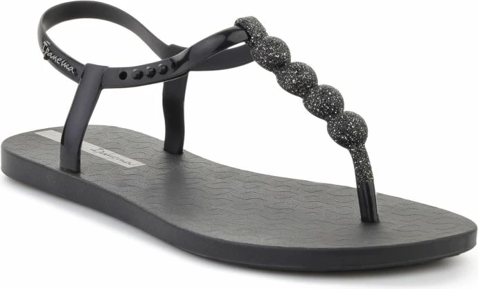 Flip-flopa për femra Ipanema Class Easy On Glow, të zeza me shkëlqim [Madhësia: 41 - 42]