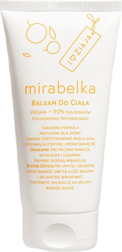 Balsam trupi Ziaja Mirabelka për femra 160ml