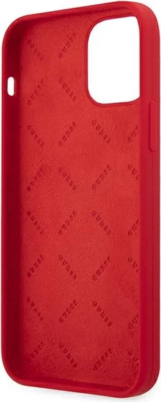 Mbështjellës Guess Peony Collection për iPhone 12 Pro Max 6.7", i kuq