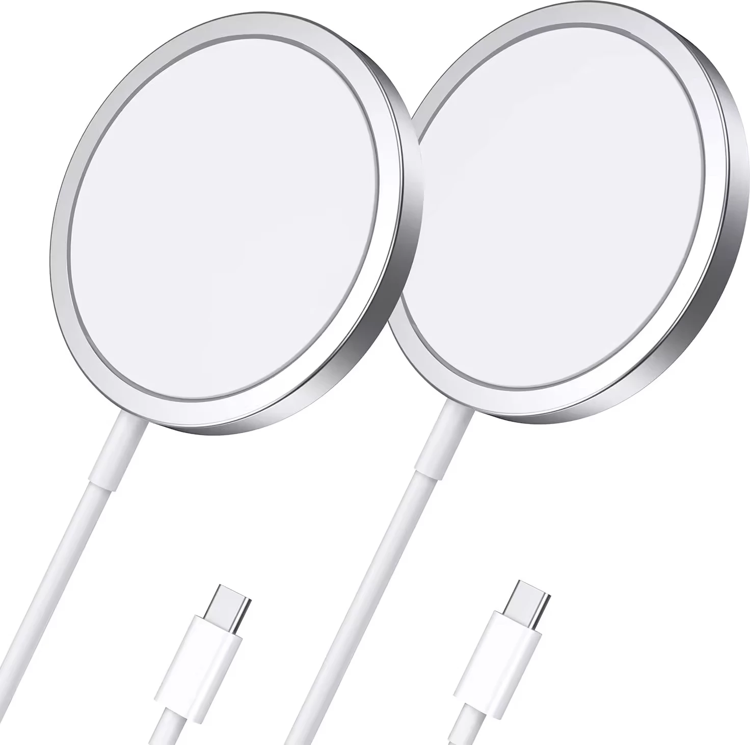 Karikues Wireless Magnetik (Stili MagSafe) me Kabllo Type-C
