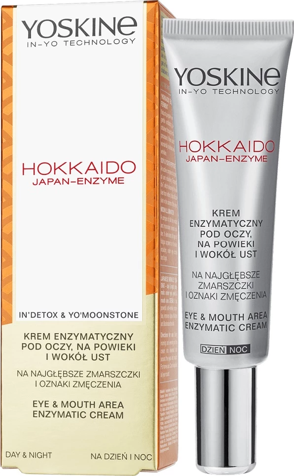 Krem për sy për femra Yoskine Hokkaido Japan-Enzyme Eye Cream me enzimë kungulli 15ml