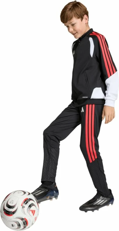 Duks për fëmijë adidas, zi, bardhë, kuqe [Madhësia: 116 cm]