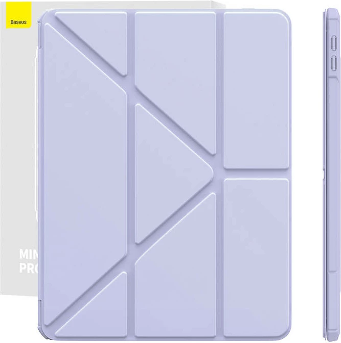 Mbështjellës Baseus Minimalist Series për iPad 10.2", vjollcë