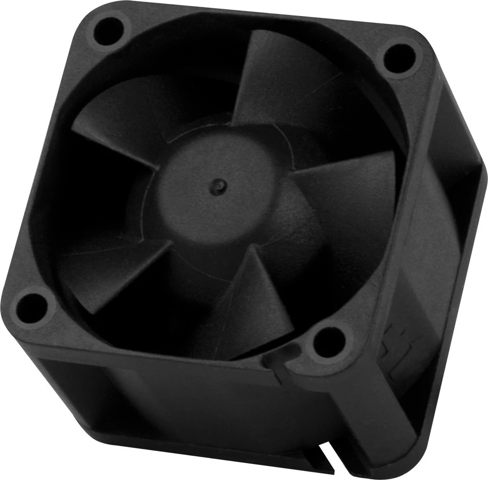 Ventilator kase Arctic Cooling S4028-6K, 40mm, 6000 RPM, set 5 copë, e zezë