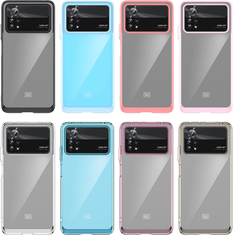 Mbështjellës Hurtel Outer Space Case për Xiaomi Poco X4 Pro 5G, i zi