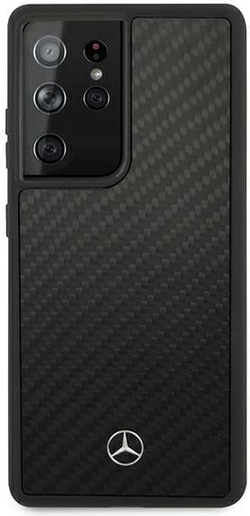 Mbështjellës Mercedes MEHCS21LRCABK për Samsung Galaxy S21 Ultra, hardcase, Dynamic Line, i zi