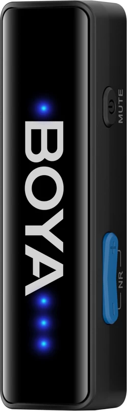 Mikrofon wireless BOYA BOYALINK V2.0 2.4GHz 48kHz/24-bit USB-C/Lightning/3.5mm set 2 transmiter + 1 receiver me kuti karikimi, i zi
