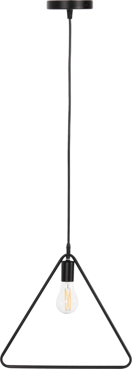 Llambë varëse tavani, metal i zi, trekëndësh, FH4096, 38x132H cm