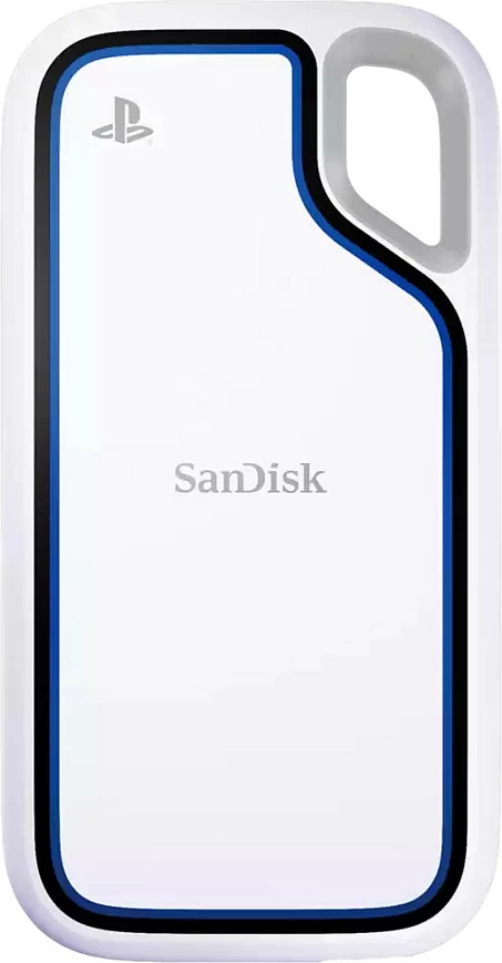 SSD ekstern SanDisk 1TB, USB-C, 1000 MB/s, IP65, i bardhë