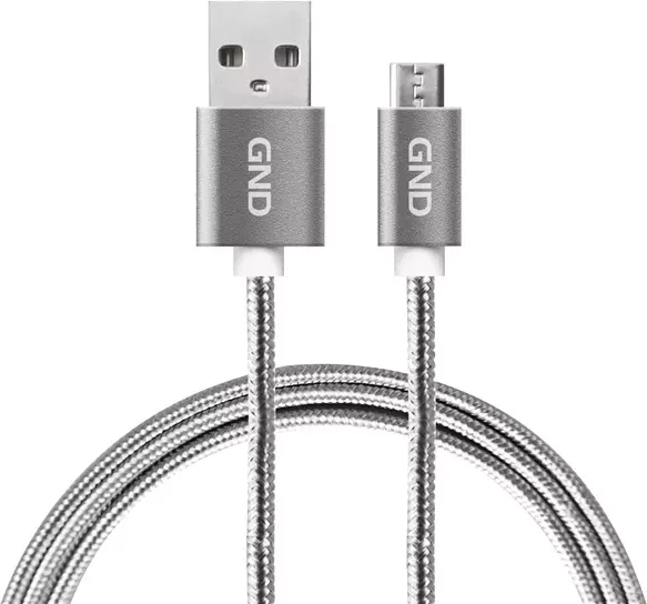 Kabllo Usb GND GNDMICUSB100MM08 (Hiri, 1m)