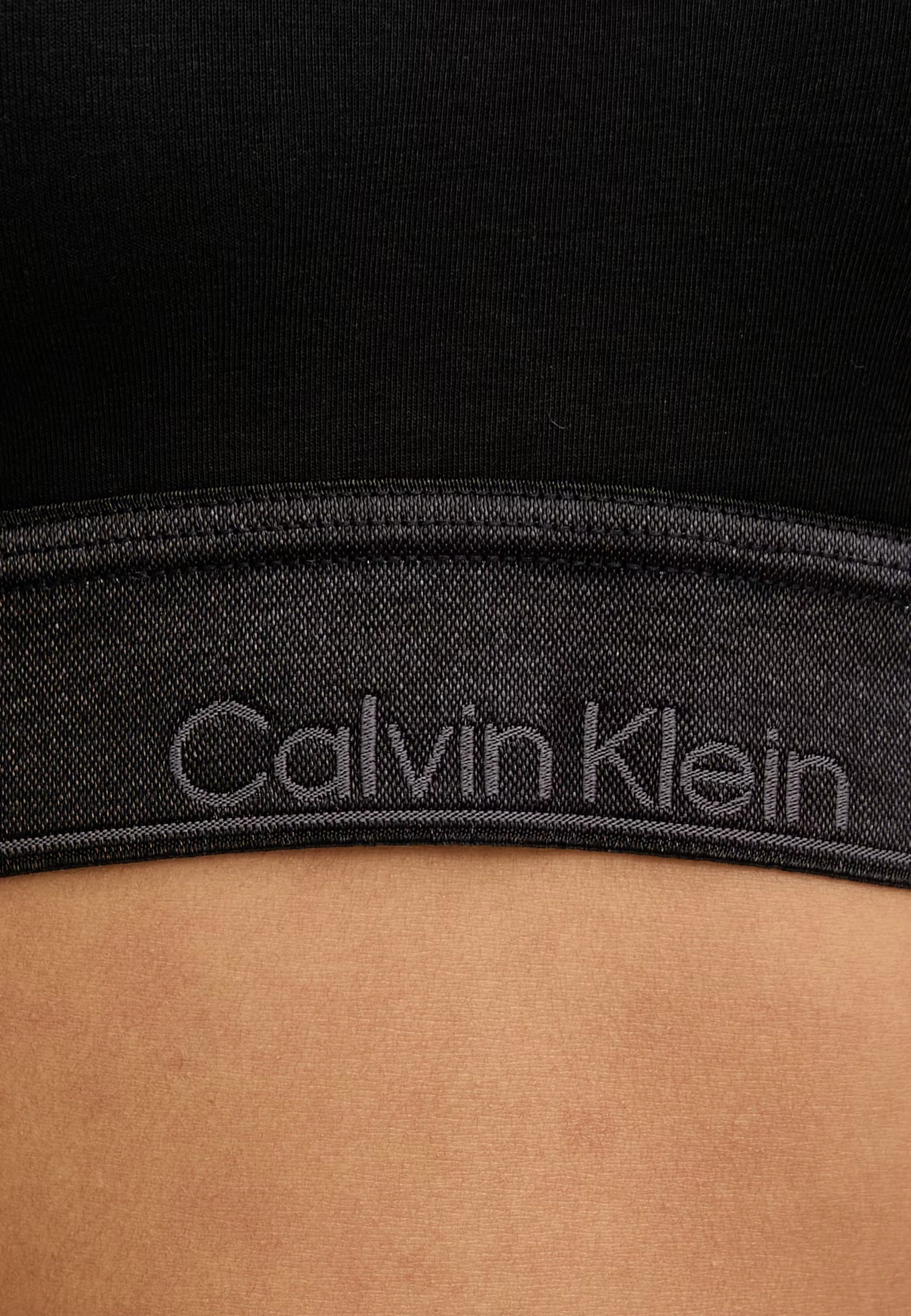 Sutjenë bralette Calvin Klein Underwear LV00QF8870, e zezë [Madhësia: S]